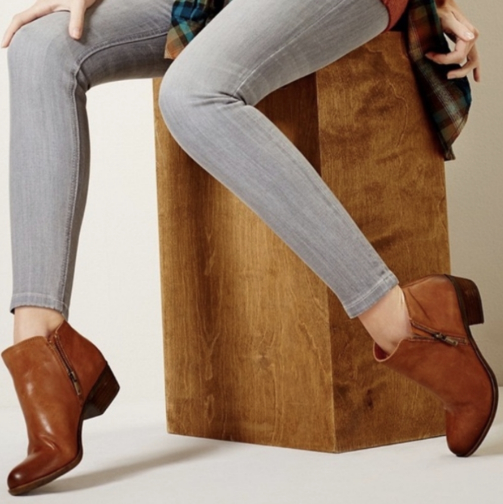 Lucky Brand Basel Leather Booties